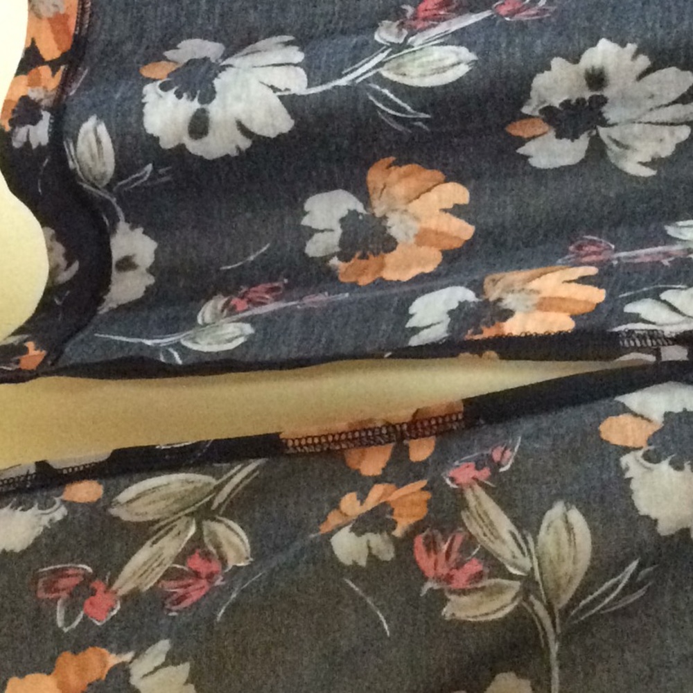 GU floral ladybug kimono robe style long cardigan. - Picture 7 of 15